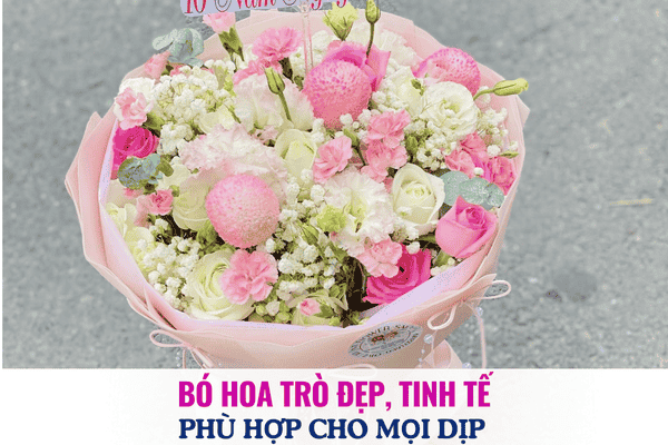 Bó Hoa Tròn Đẹp – Ý Nghĩa Phù Hợp Cho Từng Dịp 